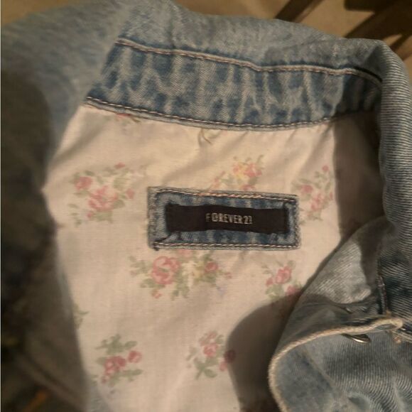 Forever 21 Denim Vest - Picture 2 of 3
